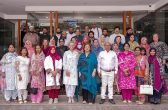 Medical staff in Pakistan